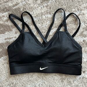 Nike Dri-Fit Removable Padded Sports Bra with Mesh Detail